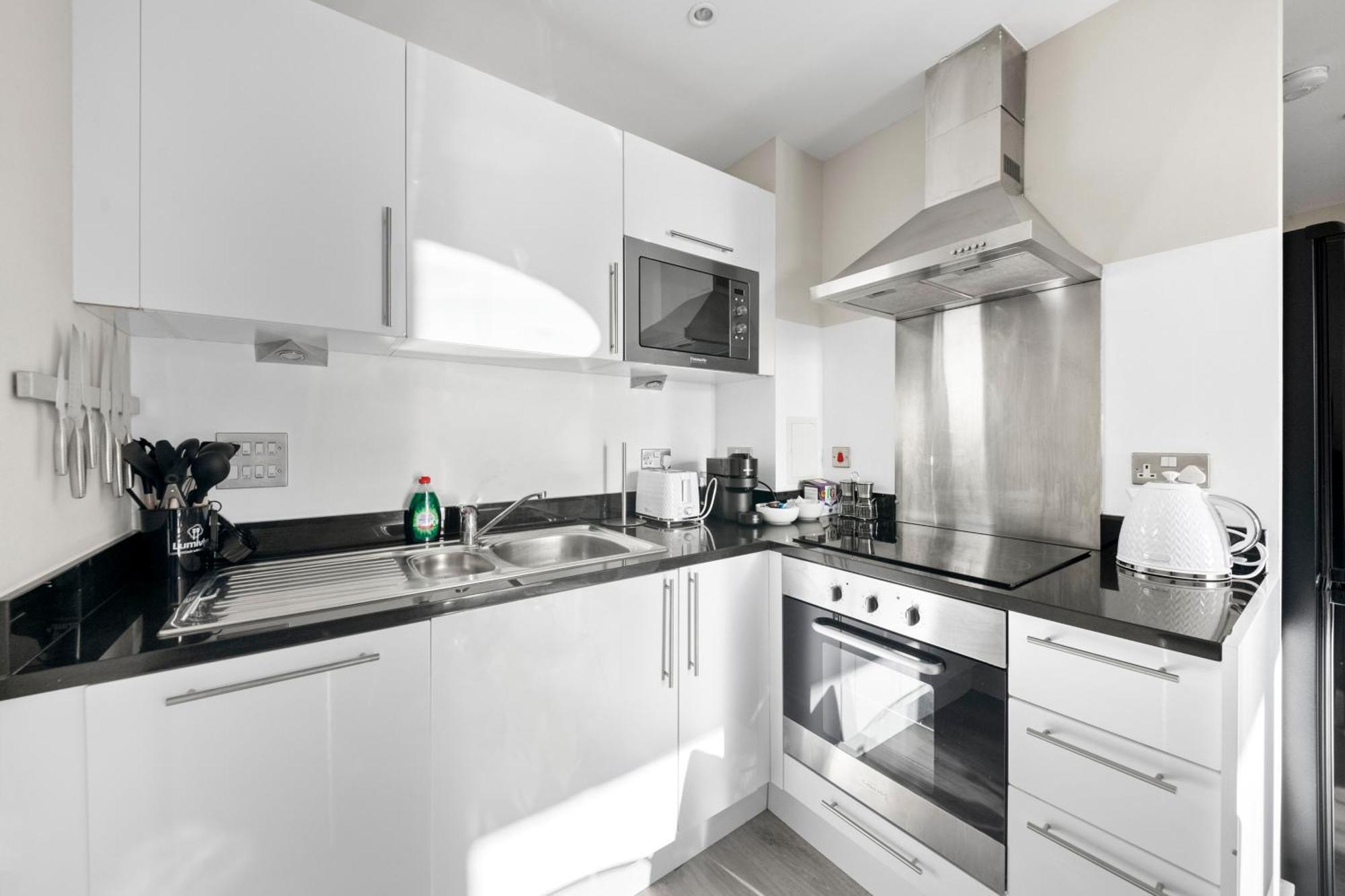 Londwell, Canary Wharf Skyline Balcony Suite Londra Dış mekan fotoğraf